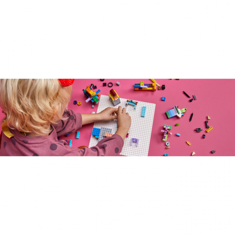 LEGO Classic - Vit basplatta 11026