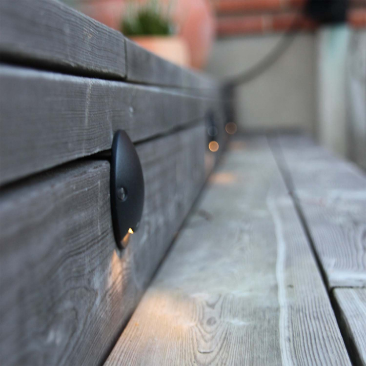 LightsOn Zenit Vägg-/terrassarmatur Svart LightsOn Zenit Vägg-/terrassarmatur Svart