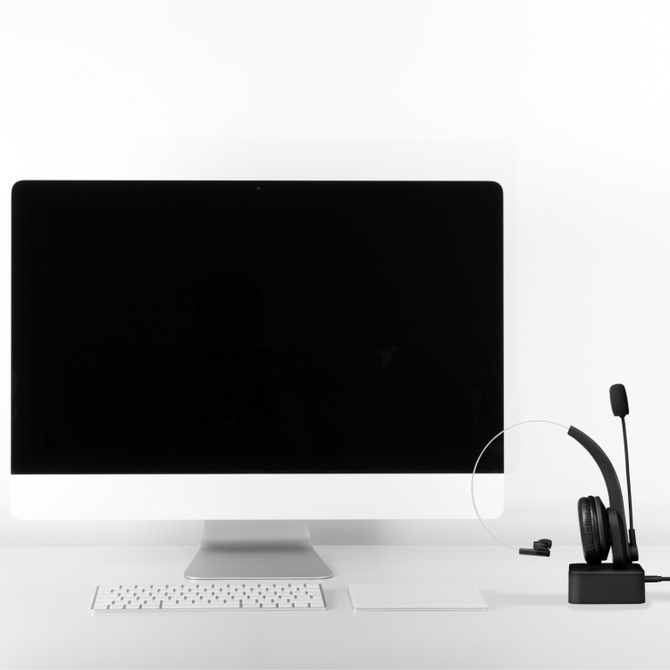 LogiLink Bluetooth-headset Mono inkl laddställ LogiLink Bluetooth-headset Mono inkl laddställ