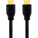 LogiLink HDMI-kabel 2.0 Premium High Speed 4K/60Hz Svart 1m