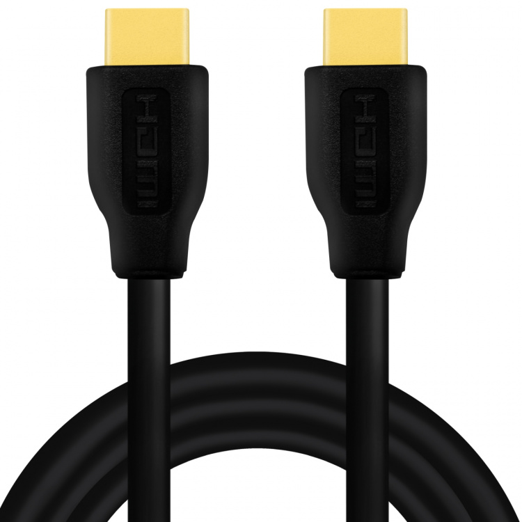 LogiLink HDMI-kabel 2.0 Premium High Speed 4K/60Hz Svart 2m LogiLink HDMI-kabel 2.0 Premium High Speed 4K/60Hz Svart 2m