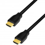 LogiLink HDMI-kabel 2.0 Premium High Speed 4K/60Hz Svart 5m