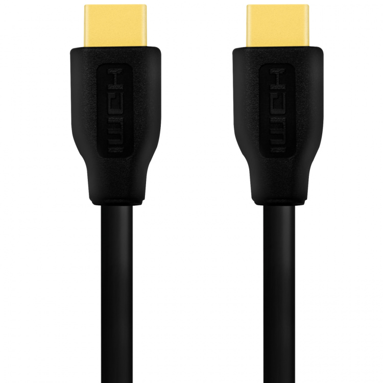 LogiLink HDMI-kabel 2.0 Premium High Speed 4K/60Hz Svart 5m