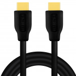 LogiLink HDMI-kabel 2.0 Premium High Speed 4K/60Hz Svart 5m