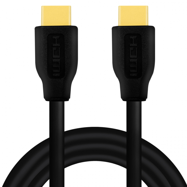 LogiLink HDMI-kabel 2.0 Premium High Speed 4K/60Hz Svart 5m