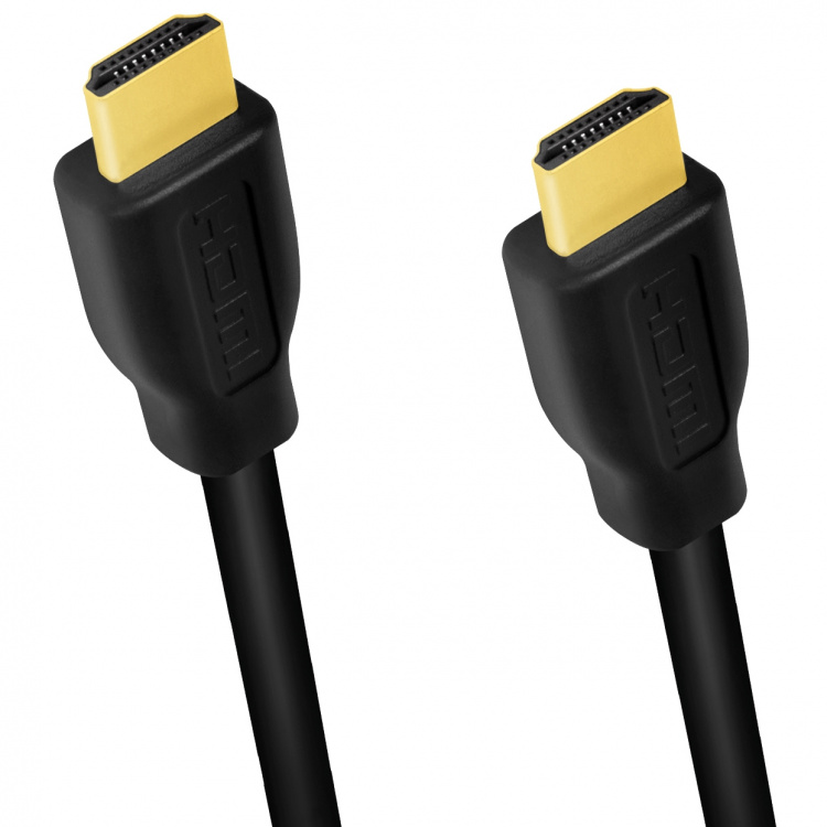LogiLink HDMI-kabel 2.0 Premium High Speed 4K/60Hz Svart 5m