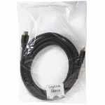 LogiLink HDMI-kabel 2.0 Premium High Speed 4K/60Hz Svart 5m