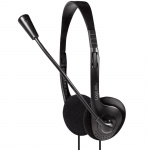 LogiLink PC-headset Stereo m mikrofon 1x3,5mm-kontakt LogiLink PC-headset Stereo m mikrofon 1x3,5mm-kontakt