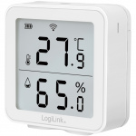 LogiLink Smart Temp- & luftfuktighetssensor Wifi Tuya LogiLink Smart Temp- & luftfuktighetssensor Wifi Tuya
