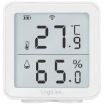 LogiLink Smart Temp- & luftfuktighetssensor Wifi Tuya LogiLink Smart Temp- & luftfuktighetssensor Wifi Tuya
