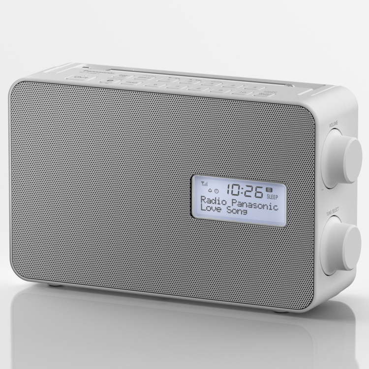 Panasonic Radio FM/DAB+ Bluetooth RF-D30BTEG-W Vit Panasonic Radio FM/DAB+ Bluetooth RF-D30BTEG-W Vit