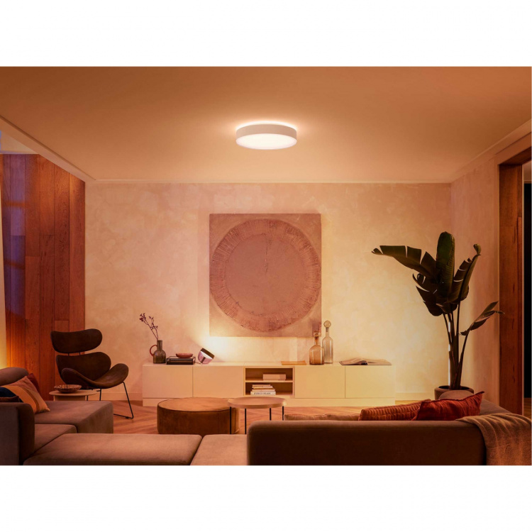 Philips Hue Enrave L Taklampa White Ambiance Vit
