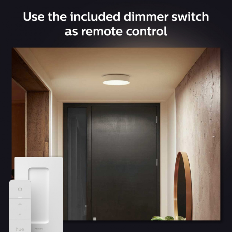 Philips Hue Enrave Taklampa Small Ø26,1 cm White Ambiance Vit