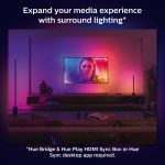 Philips Hue Gradient Signe Bordslampa Wh/Color Svart