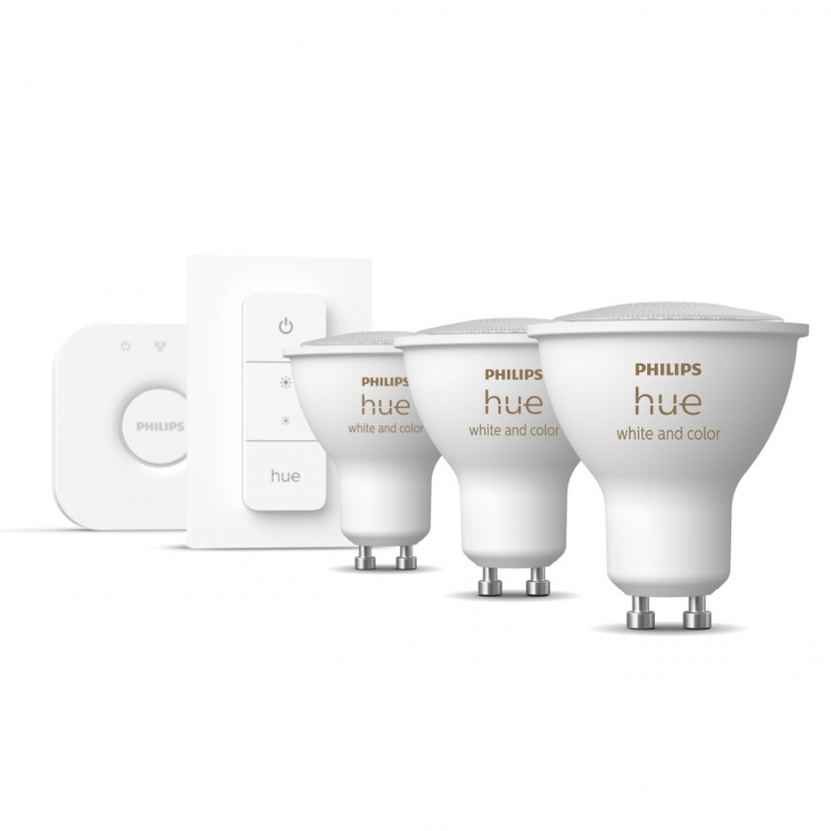 Philips Hue Startkit White/Color 3 x GU10