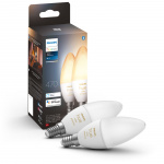 Philips Hue White Ambiance E14 Kron 2-pack Philips Hue White Ambiance E14 Kron 2-pack