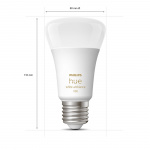 Philips Hue White Ambiance E27 A60 1100lm 1-pack Philips Hue White Ambiance E27 A60 1100lm 1-pack