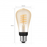 Philips Hue White Ambiance Filament E27 ST64 Edison Philips Hue White Ambiance Filament E27 ST64 Edison