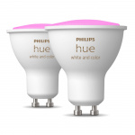 Philips Hue White and Color GU10 2-pack