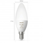 Philips Hue White Color Ambiance E14 Kron 2-pack