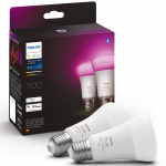 Philips Hue White Color Ambiance E27 1100lm 2-pack Philips Hue White Color Ambiance E27 1100lm 2-pack