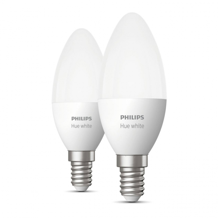 Philips Hue White E14 Kron 2-pack Philips Hue White E14 Kron 2-pack