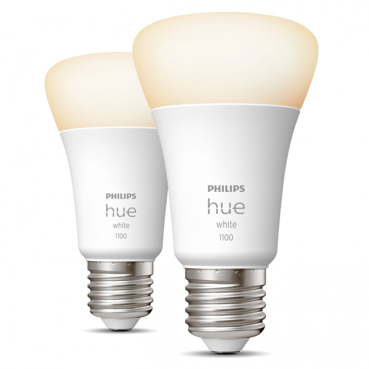 Philips Hue White E27 A60 1100lm 2-pack