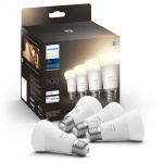 Philips Hue White E27 A60 800lm 4-pack