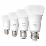 Philips Hue White E27 A60 800lm 4-pack