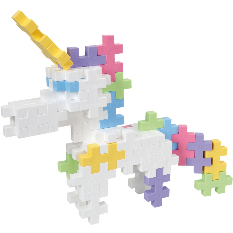 Plus Plus BIG Pastel Unicorn / 50 pcs