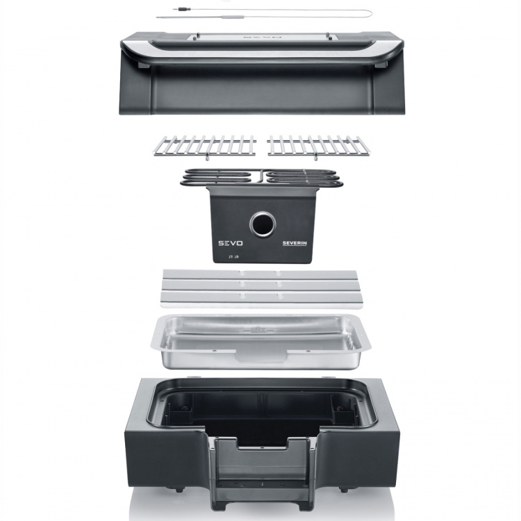 Severin Elgrill 500° SEVO GT bordsgrill PG8106