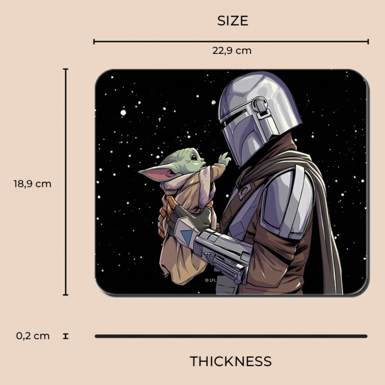 Star Wars Musmatta Baby Yoda/The Mandalorian 019