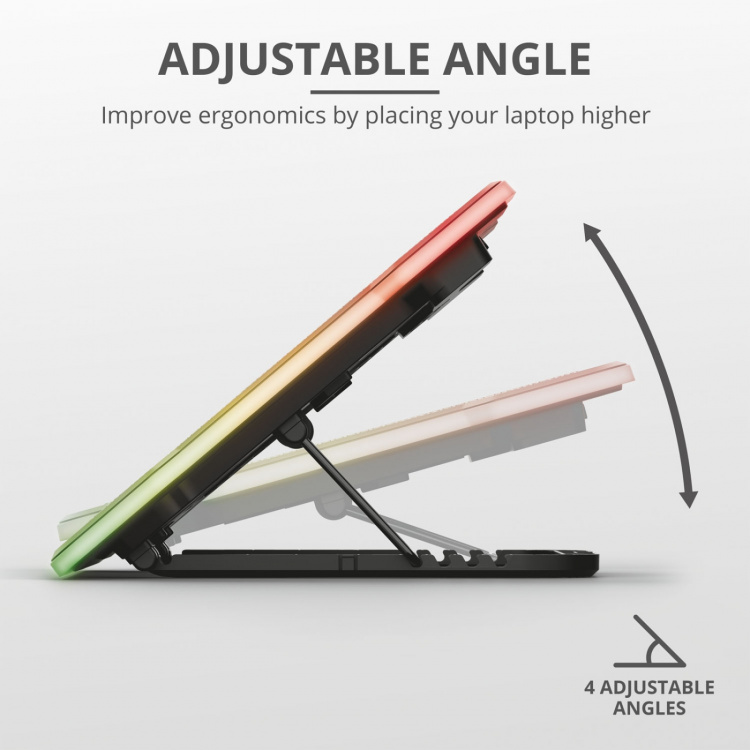 Trust GXT 1126 Aura Laptop Cooling Stand Trust GXT 1126 Aura Laptop Cooling Stand