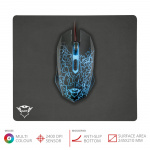 Trust GXT 783 Izza Gaming Mouse & Mousepad Trust GXT 783 Izza Gaming Mouse & Mousepad