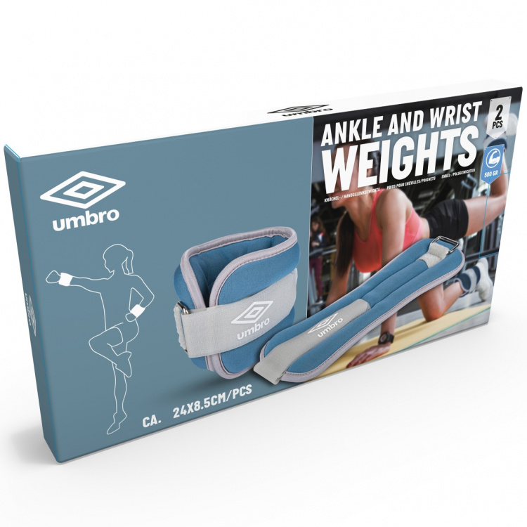 Umbro Fot/handledsvikter 500 Gram 2st