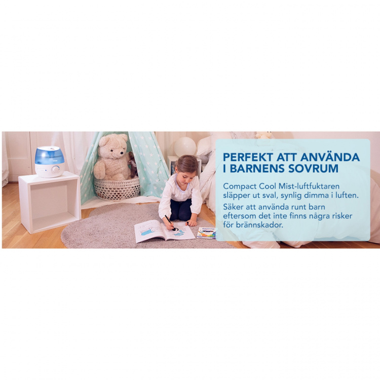 Vicks Luftfuktare Mini Cool Mist Ultrasonic VUL525