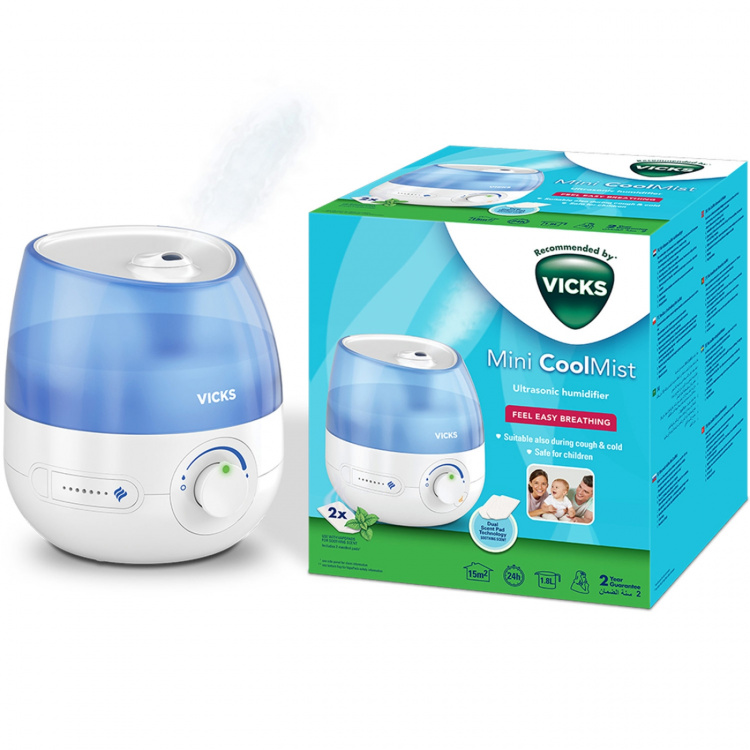 Vicks Luftfuktare Mini Cool Mist Ultrasonic VUL525