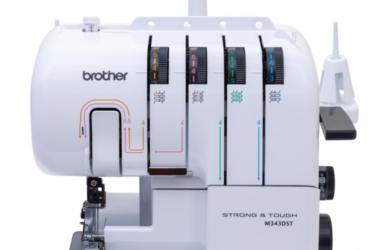 Brother M343DST Strong & Tough Overlock Symaskin Brother M343DST Strong & Tough Overlock Symaskin