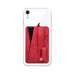 Stilren universal korthållare i läder