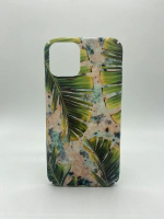 Marmorskal med gröna blad till iPhone 11 Pro Max Marmorskal med gröna blad till iPhone 11 Pro Max