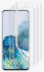 3-pack 3D Galaxy S20 Ultra skärmskydd med superlim av UV Nano Optic