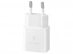 Samsung EP-T1510X USB-C 15W Väggladdare + 3A USB-C Kabel, Vit Samsung EP-T1510X USB-C 15W Väggladdare + 3A USB-C Kabel, Vit
