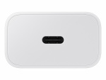 Samsung EP-T2510N GaN Väggladdare USB-C 25W + kabel, Vit