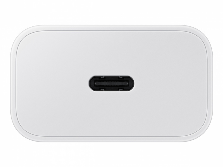 Samsung EP-T2510N GaN Väggladdare USB-C 25W + kabel, Vit