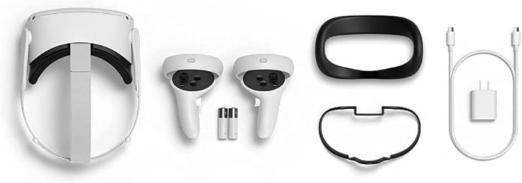 Oculus - Quest 2 128GB Virtual Reality-headset Oculus - Quest 2 128GB Virtual Reality-headset
