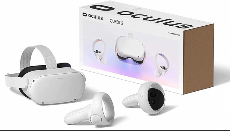 Oculus - Quest 2 128GB Virtual Reality-headset Oculus - Quest 2 128GB Virtual Reality-headset