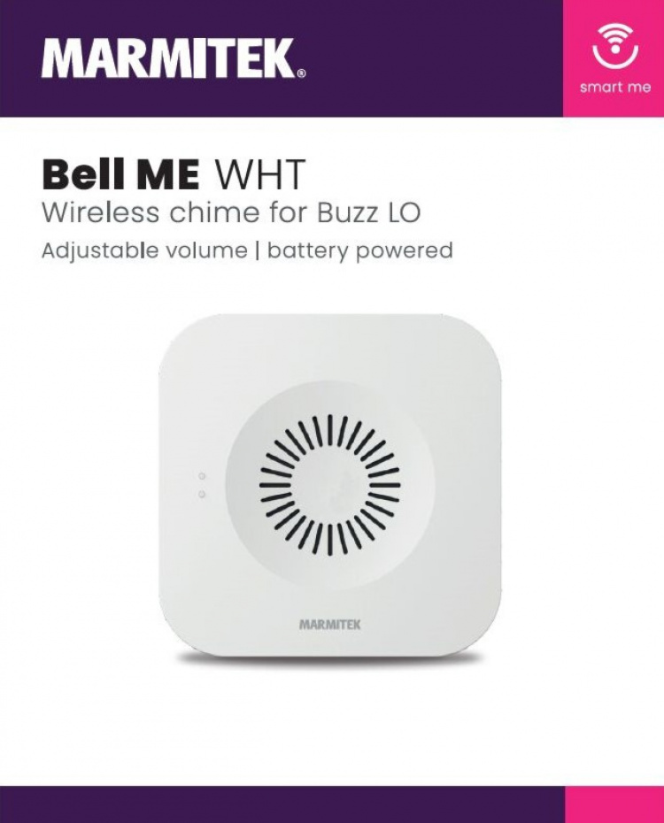 Marmitek Smart Ringklocka Bell Me, Vit Marmitek Smart Ringklocka Bell Me, Vit