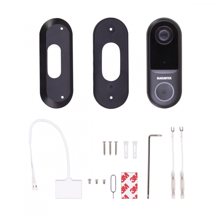 Marmitek Smart BuzzLO Video Doorbell HD1080p + Bell Me Ringklocka Marmitek Smart BuzzLO Video Doorbell HD1080p + Bell Me Ringklocka