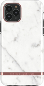 Richmond & Finch iPhone 12/12 Pro Freedom Case, White Marble, Rosegold