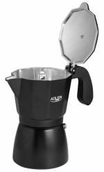 Adler AD 4421 Espresso/Kaffebryggare, 6 koppar